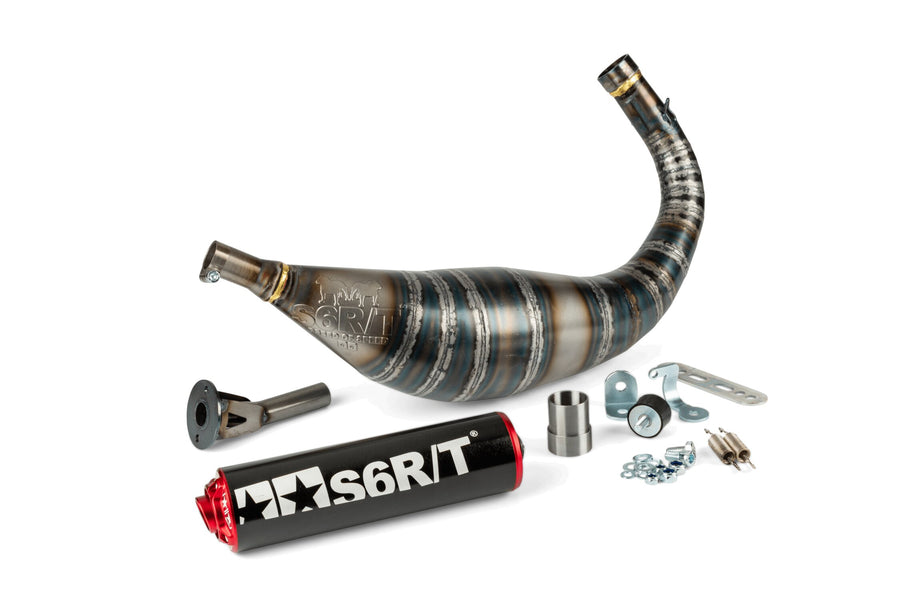Beta RR Track 50 2T - pakokaasu R/T 80-90 musta / punainen