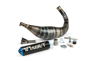 Beta RR SM 50 2T - pakokaasu R/T 90-100 musta/sininen