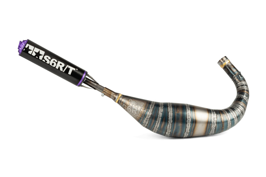 Beta RR SM 50 2T - pakokaasu R/T 90-100 musta/violetti