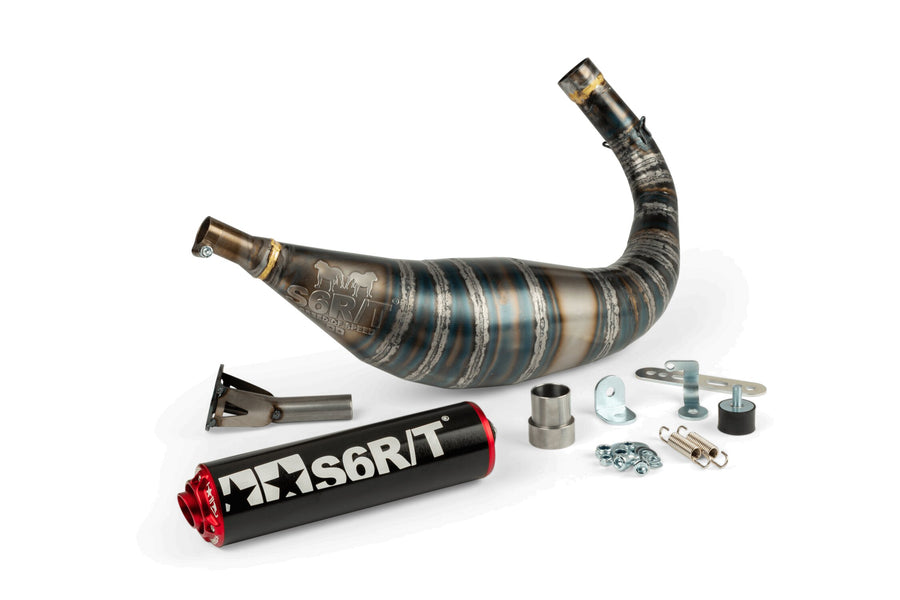 Beta RR Track 50 2T – pakokaasu R/T 90-100 musta/punainen