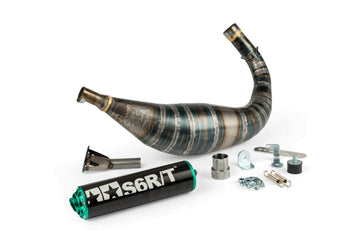 Beta RR SM 50 2T – pakokaasu R/T 90-100 musta/turkoosi