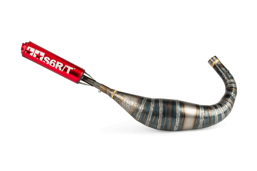 Beta RR Track 50 2T - Exhaust R/T 90-100 Red