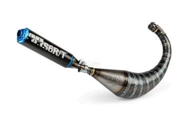 Derbi Senda DRD Racing SM 50 2T D50B0 [2012–] - Auspuff R/T 70-80 Schwarz/Blau