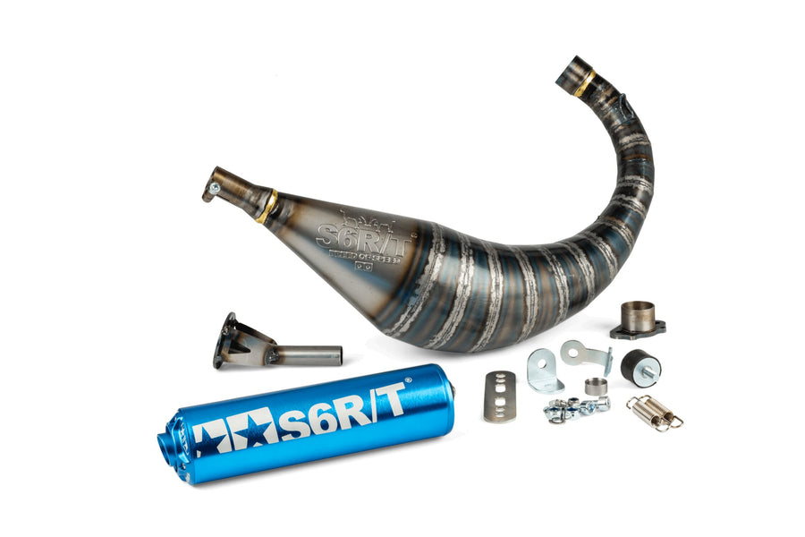 Derbi Senda R DRD Racing Enduro 50 2T D50B0 [2006–] - Exhaust R/T 70-80 Blue