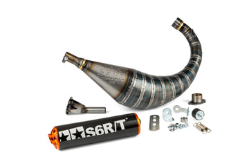 Derbi Senda R X-Treme Enduro '05 - '10 50 2T D50B0 - Pakokaasu R/T 70-80 Musta oranssi