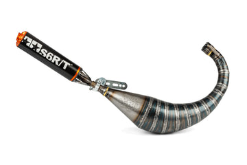 Derbi Senda X-Treme SM '05 - '10 50 2T D50B0 - pakokaasu R/T 70-80 musta oranssi
