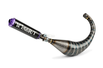 Aprilia RX Enduro 50 2T D50B0 [2007–] - pakokaasu R/T 70-80 musta violetti