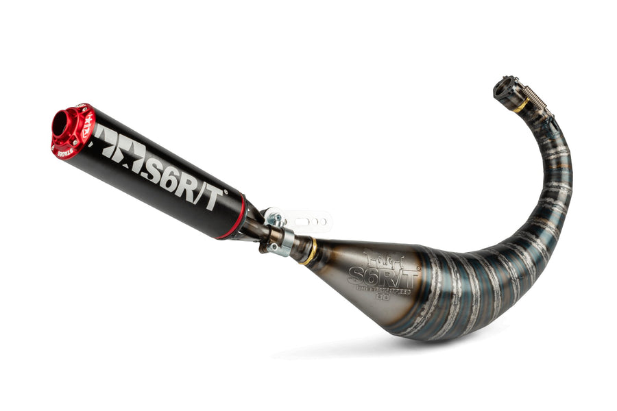 Aprilia SX 50 2T - Exhaust R/T 70-80 Black Red