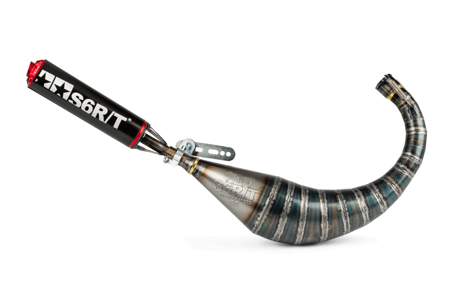 Aprilia SX 50 2T - Exhaust R/T 70-80 Black Red