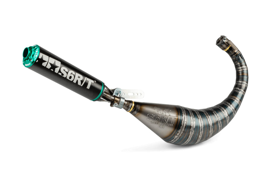 Aprilia SX 50 2T - Exhaust R/T 70-80 Black Turquoise