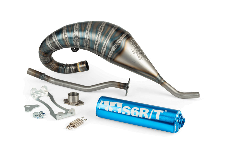 Derbi Senda R DRD Racing Enduro 50 2T D50B0 [2006–] - Exhaust R/T High Blue