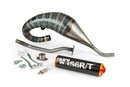 Derbi Senda X-Treme SM '05 - '10 50 2T D50B0 - Exhaust R/T High Black Orange