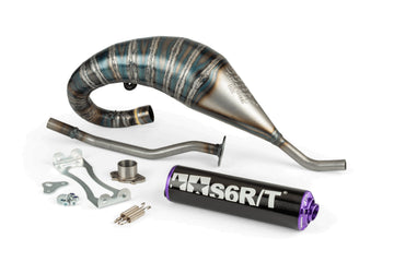 Aprilia RX Enduro 50 2T D50B0 [2007–] - R/T pakokaasun korkea musta violetti