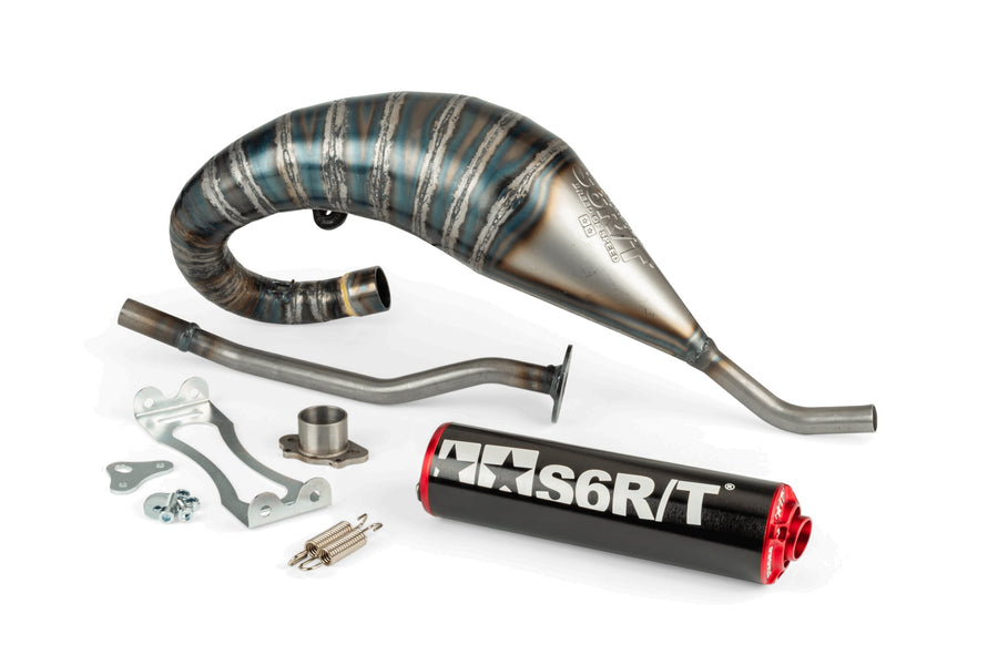 Aprilia RX Factory 50 2T - Exhaust R/T High Black Red
