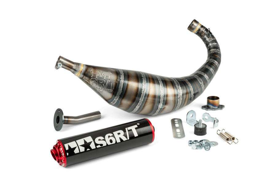 Aprilia RX Enduro 50 2T D50B0 [2007–] - Exhaust 80-90 Black / Red