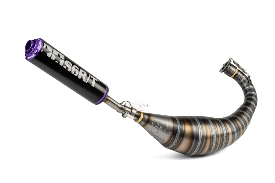 Derbi Senda X-Race SM '05 - '10 50 2T D50B0 - Exhaust R/T Black Purple