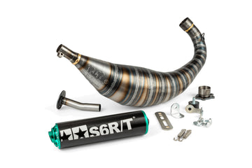 Derbi Senda DRD Racing SM 50 2T D50B0 [2012–] - Exhaust R/T Black Turquoise
