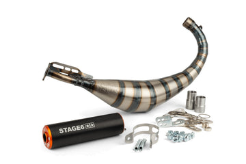 Beta RR SM 50 2T - Exhaust Streetrace 80-90 Orange Black