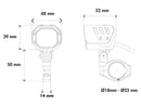 Aprilia TUAREG 660 [2025-] - NOVA LED LISÄVALOT musta-9