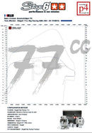 Beta RR SM 50 2T - Motorpack Big Racing 77ccm musta