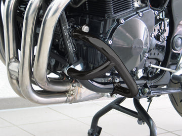 Suzuki GSF 650 Bandit (ilmajäähdytteinen) [2005-2006] - moottorinsuoja, vakaa, musta