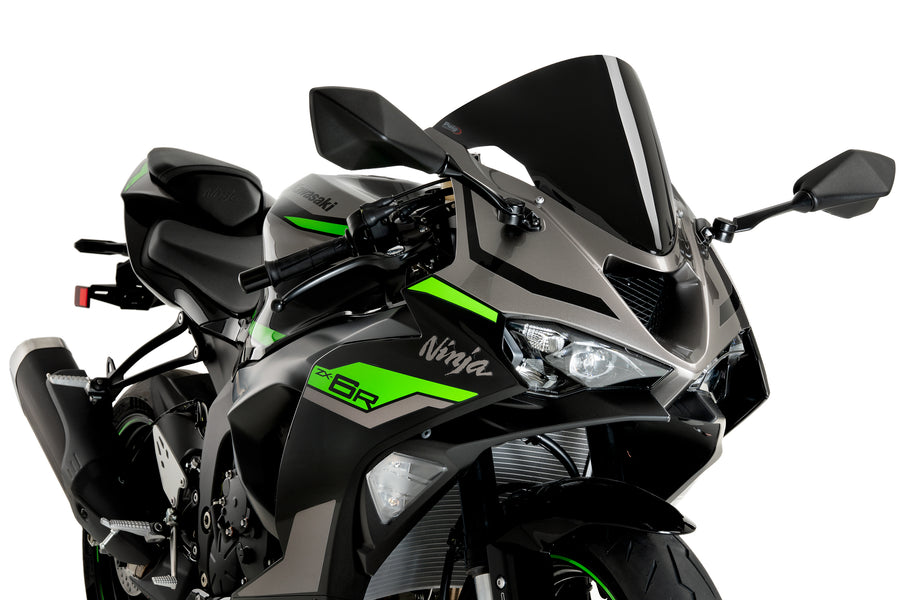 KAWASAKI ZX-6R NINJA [2025] – R-Racer-näyttö – Läpinäkyvä