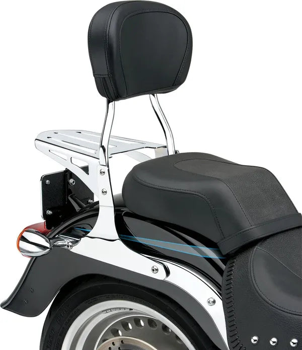 Harley Davidson Flstf [COBRA] – Pyöreä Sissy Bar