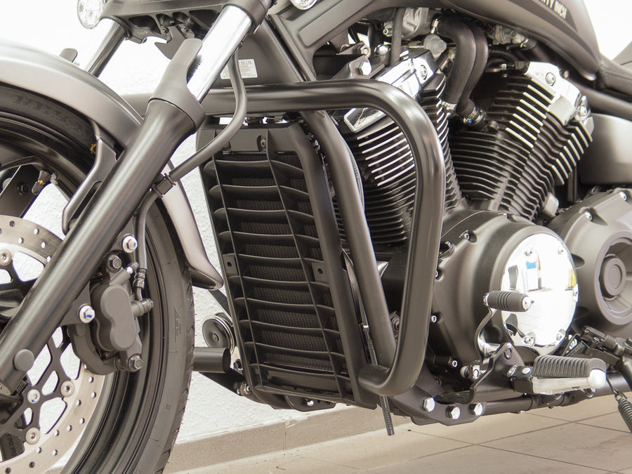 Yamaha XVS 1300 Custom [2014-2016] - Suojapalkki, iso versio, joka on valmistettu 38 mm: n putkesta, musta