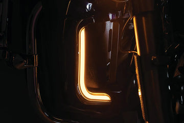 Harley-Davidson Ultra Limited Flhtk [Kuryakyn]-ornamental lights for lower cladding - 0