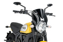 DUCATI SCRAMBLER 800 ICON DARK [2025] – RetroVision Windschild Visier – Getönt-55