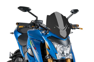 SUZUKI GSX-S 1000 [2020] - Uuden sukupolven urheilullinen tuulilasi | Carbon look | PUIG 7653C
