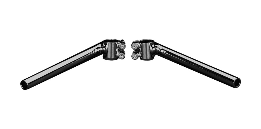 Handing Ø 22 (7/8 ") - handlebar fum with clamp -wide Ø 37 mm, black