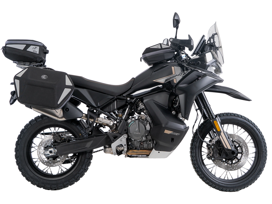 Hepco & Becker Smartrack takateline CF Moto 800 MT-X / Comfortille (2025-2026) - sisältyy koko sarjaan