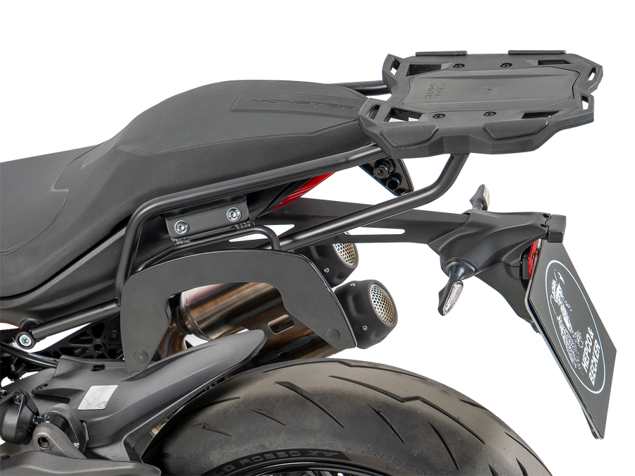 Hepco & Becker Smartrack takateline Ducati Monster 890/+:lle (2026) - sisältyy koko sarjaan