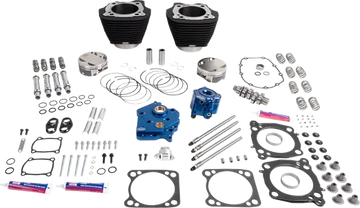Harley-Davidson Fxlrs 1923 ABS [2026] - 132" Power Package Motorleistungs-Kit – Oberfläche: Schwarz, Nicht hervorgehobene Kühlrippen – Bild 2