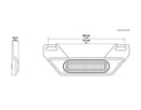 honda cb 500 [DENALI] – B6 LED Bremslicht-Kit mit Kennzeichenhalter-4
