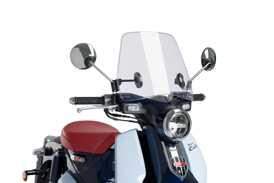 HONDA SUPER CUB C 125 [2025] – Scooter windshield Trafic – Tinted