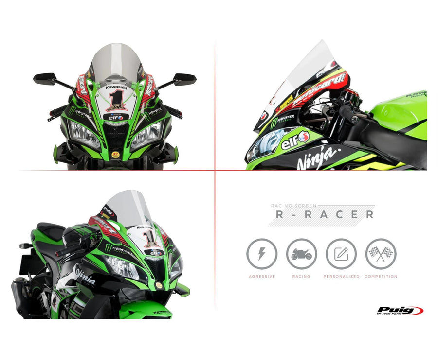 KAWASAKI ZX-10RR NINJA PERFORMANCE [2018] – R-Racer Screen – Sävytetty
