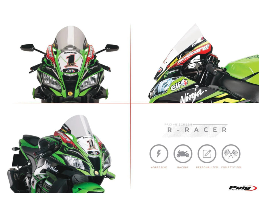 KAWASAKI ZX-10RR NINJA PERFORMANCE [2018] – R-Racer Screen – Sävytetty