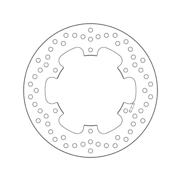 Yamaha Tdr 125 [BREMBO] - Sarjan Oro pyöreä jäykkä jarrulevy