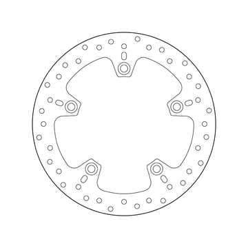Bmw K 1300 [BREMBO] - Sarjan Oro pyöreä jäykkä jarrulevy - 0