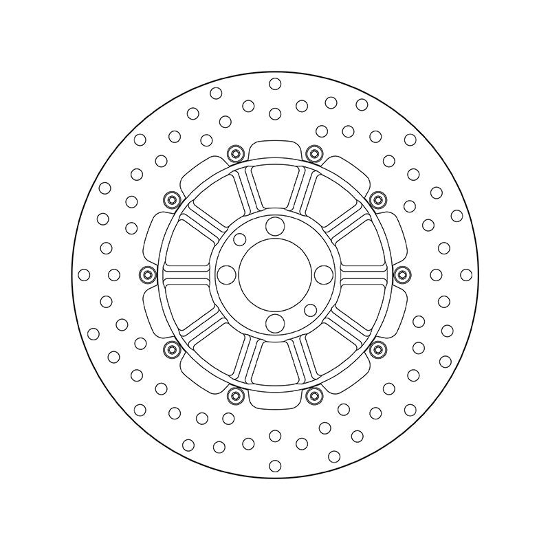 Bmw K 100 Rt [BREMBO] - Serie Oro rund starr Bremsscheibe