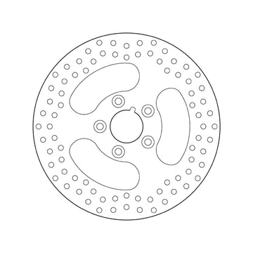 Harley Davidson Flstc [BREMBO] - Serie Oro rund starr Bremsscheibe - 0
