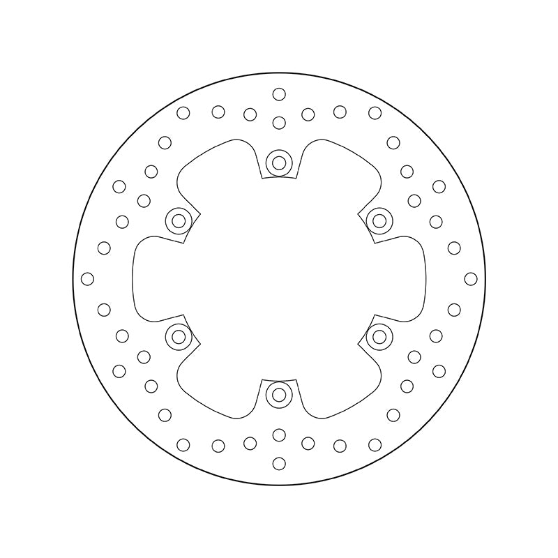 Yamaha Bt 1100 Bulldog [BREMBO] - Serie Oro rund starr Bremsscheibe