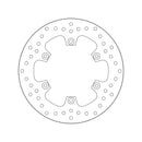 Yamaha Rd 500 [BREMBO] - Serie Oro rund starr Bremsscheibe