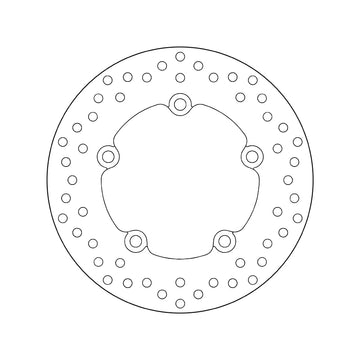 Honda Nc 750 S Dct [BREMBO] - Sarjan Oro pyöreä jäykkä jarrulevy - 0