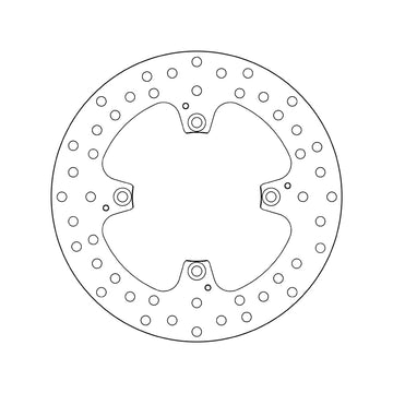 Ducati Hypermotard 950 [BREMBO] - Series Oro round rigid brake disc - 0