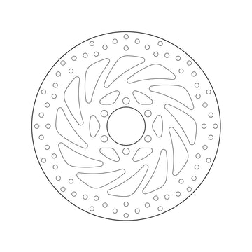 Ktm Duke 125 [BREMBO] - Sarjan Oro pyöreä jäykkä jarrulevy
