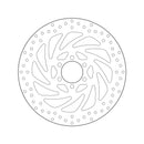 Ktm Rc 390 [BREMBO] - Sarjan Oro pyöreä jäykkä jarrulevy