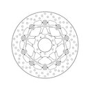 Honda Cbr 900 [BREMBO] - Serie Oro rund schwimmend Bremsscheibe-2
